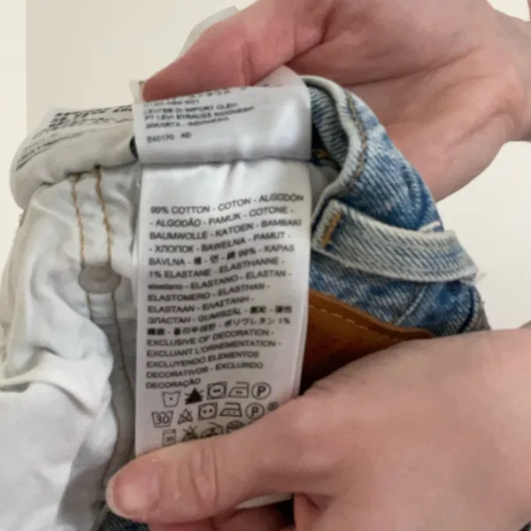 Vintage Levi 501 Skinny High Rise Jeans - Image 6