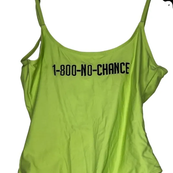 Missguided "1-800-NO-CHANCE" One‎ Piece Bathing Suit nwt - Image 3