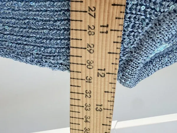 Edikted Knit Cami Blue Size XS - Image 7