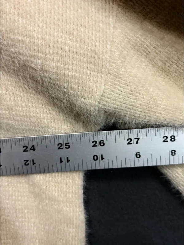 Sanctuary 2X Cream Fuzzy Mock Neck Oversized Sweater - Image 5