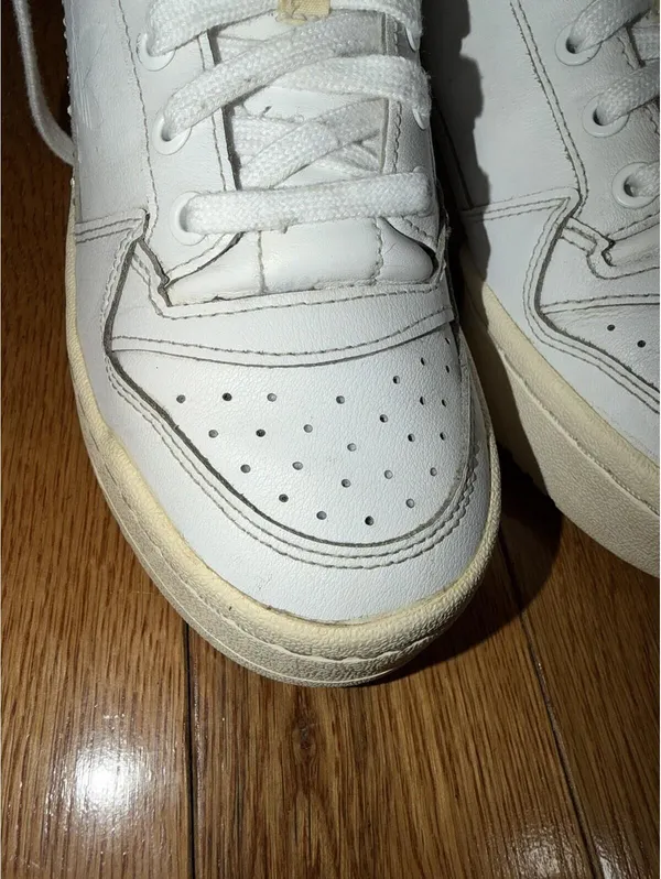 Size 6.5 US Women’s Adidas Forum Bold Crystal White Women - Image 13