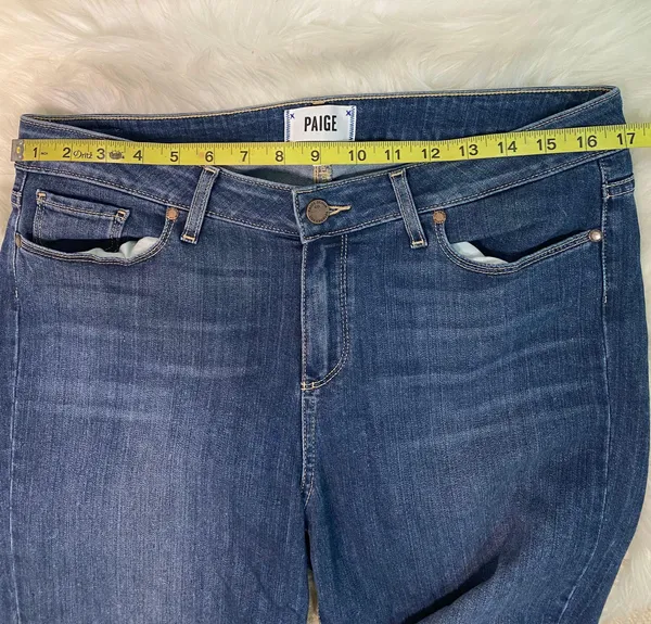 Paige Janson Verdugo Crop Jeans Size 32 - Image 3