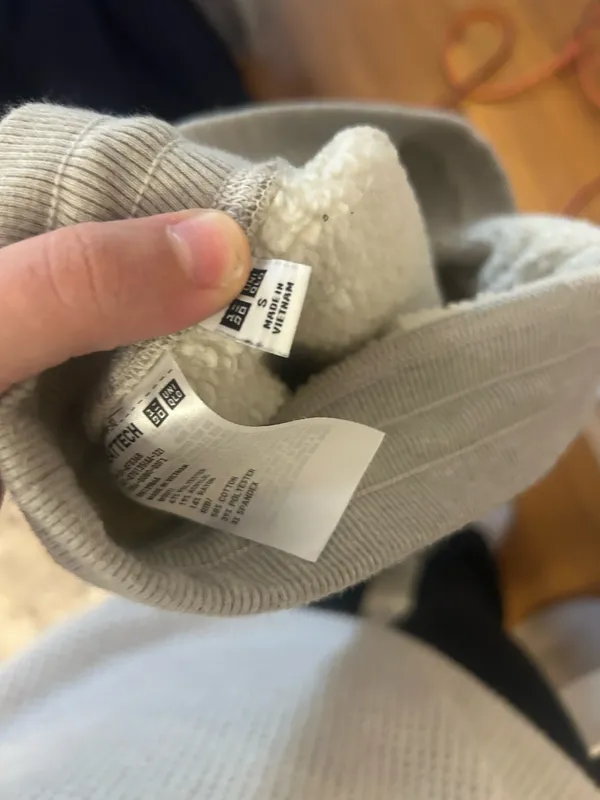 Uniqlo fur lined sweatpants  - Image 2