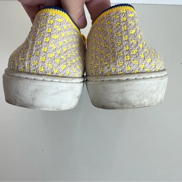 Rothy's‎ Shoes The Original Slip On Sneaker Sunshine Honeycomb Retired - Image 7