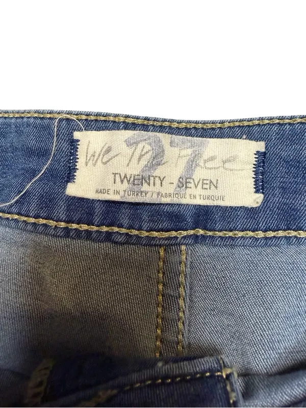 💙✨‎ FREE PEOPLE We The Free Just Float On Flare Jeans 27 Jericho Blue ✨💙 - Image 5
