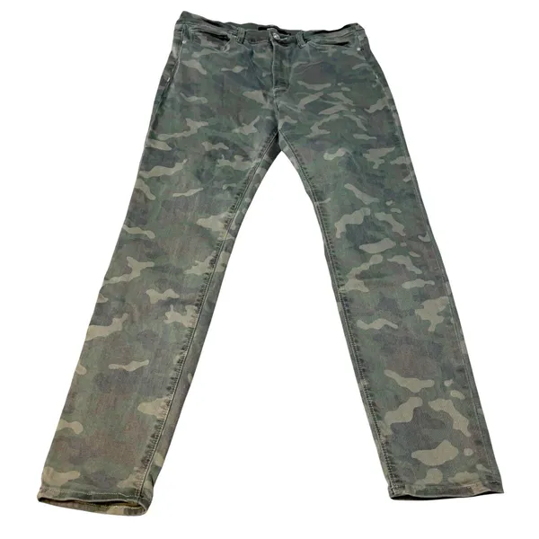 Hudson Barbara Super Skinny Camo Jeans Women's Size 31 Stretch - Image 4