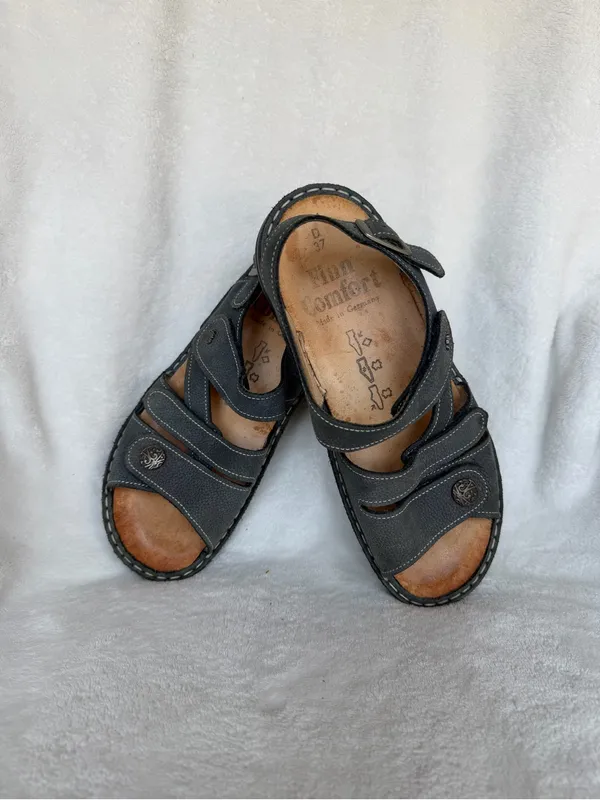Finn Comfort Gomera Womens Sandals Leather strappy comfort EU 37 US 6 - Image 7
