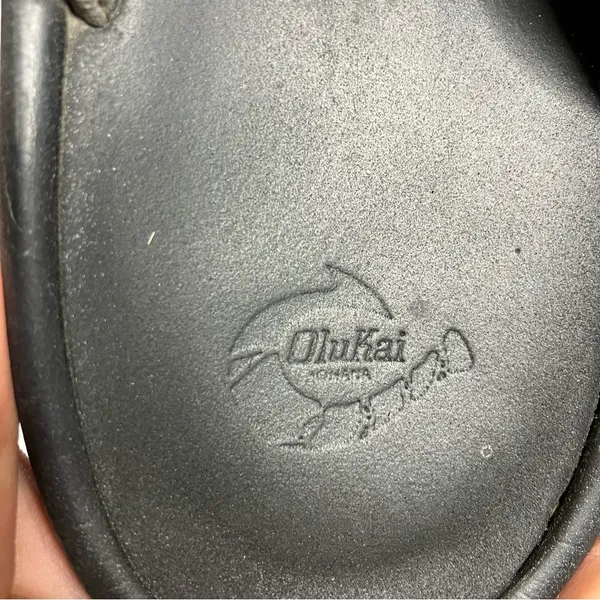 Olukai OHana flip flop sandals silver women’s size‎ 10 casual beach summer - Image 8