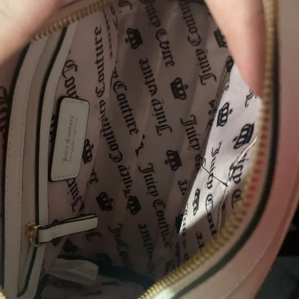 Juicy Couture Bag Crossbody Bag pink and white - Image 2