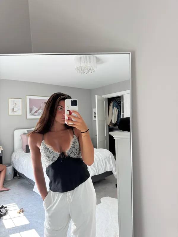 Abercrombie Top Lace White - Image 3