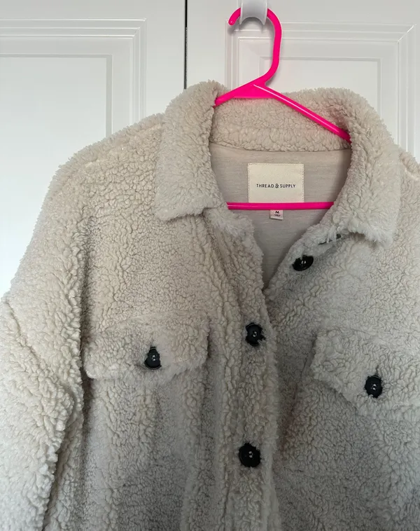 Teddy Coat Size M - Image 2
