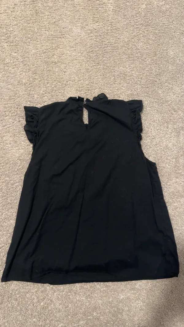 Black detailed J.CREW Dressy Blouse - Image 2