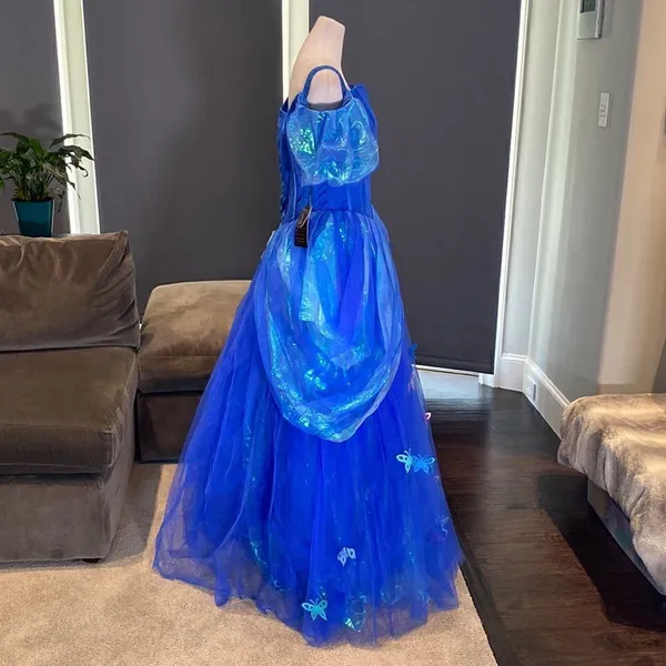 Gorgeous Fairy Tale Cinderella Dress with Butterflies Size 14 NWT - Image 7