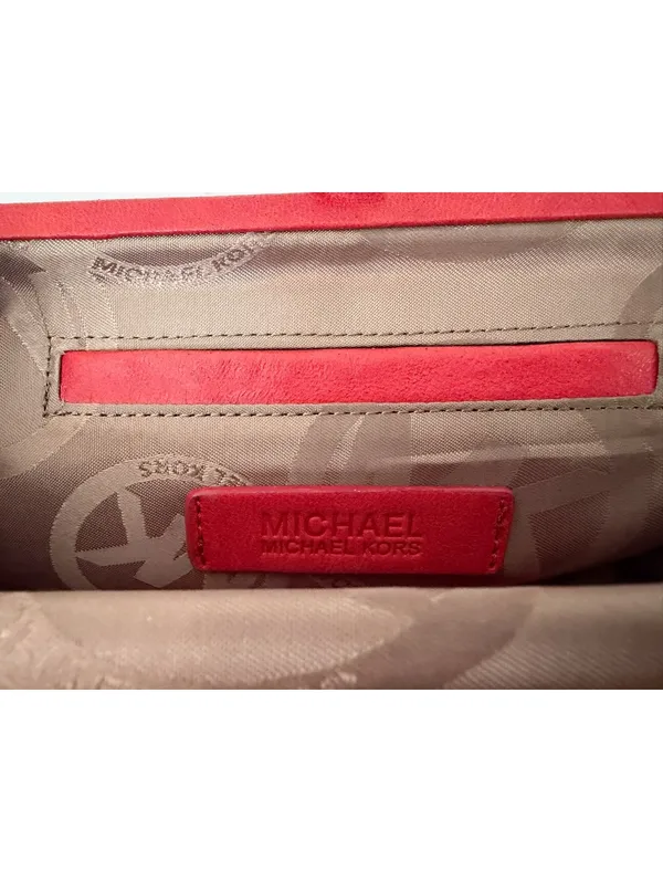 Michael Michael Kors red clutch - Image 5