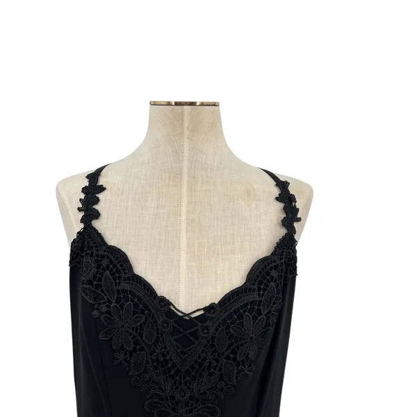 Dolls Kill Widow Darkest Desires Lace Mini Dress Corset‎ Lace-Up Black Size XL - Image 3