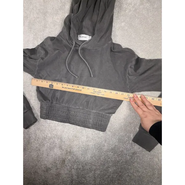 Talentless grey cropped boxing‎ hoodie women Xs - Image 7