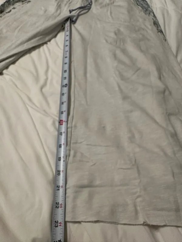 Grey State Cotton & Linen Graphic Print Crop Pants - NWT - Size 3 (US L) - Image 13