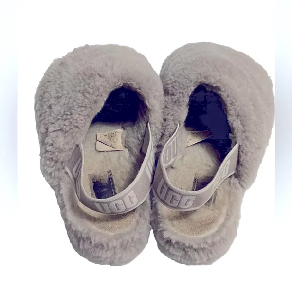 UGG Fluff Yeah Sheepskin Sandal Slides! - Image 5