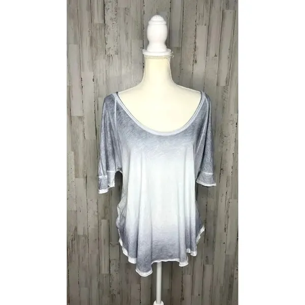 We The Free Free People‎ Saturn Dolman Sleeve Knit Top Multicolor Size Small - Image 2