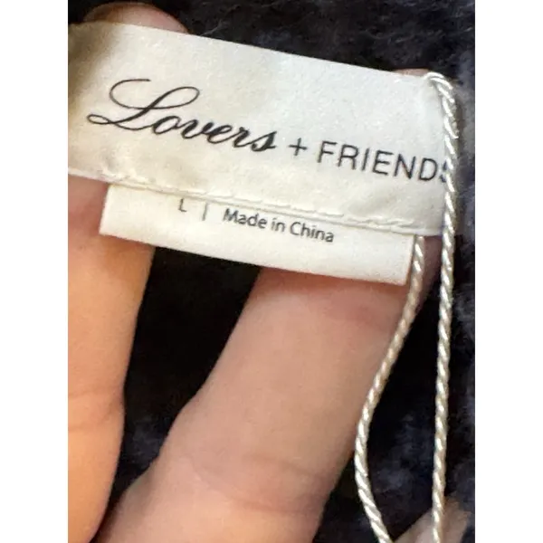LOVERS + FRIENDS Independent Sweater in Blue Womens Turtleneck Revolve‎ Wool - Image 9