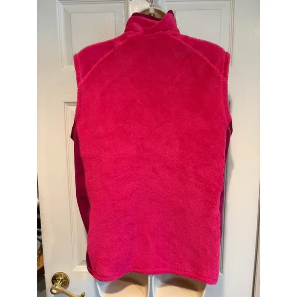 Patagonia Polartec Thermal Pro Vest Womens XL Pink Full Zip Fleece Gorpcore - Image 3
