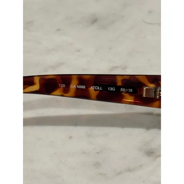 Carrera Sunglasses y2K Brown Tortoise Wrap Around CA Sporty Bivocal Reader - Image 10