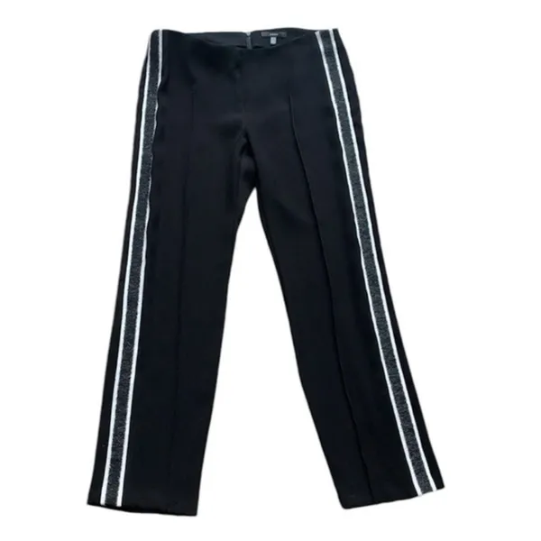 DREW Pants Isabella Striped Black Pants - Image 4