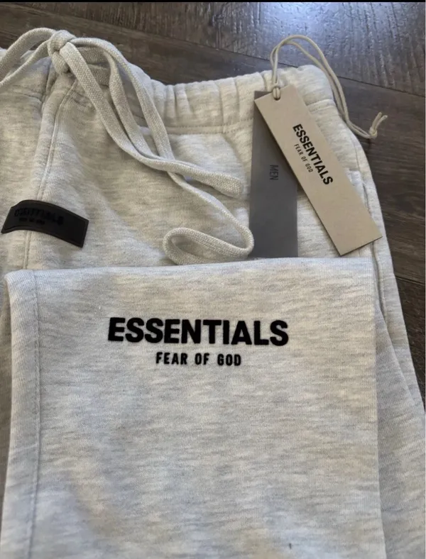 Essential XXS new Fear of God Light oat Set - Image 6