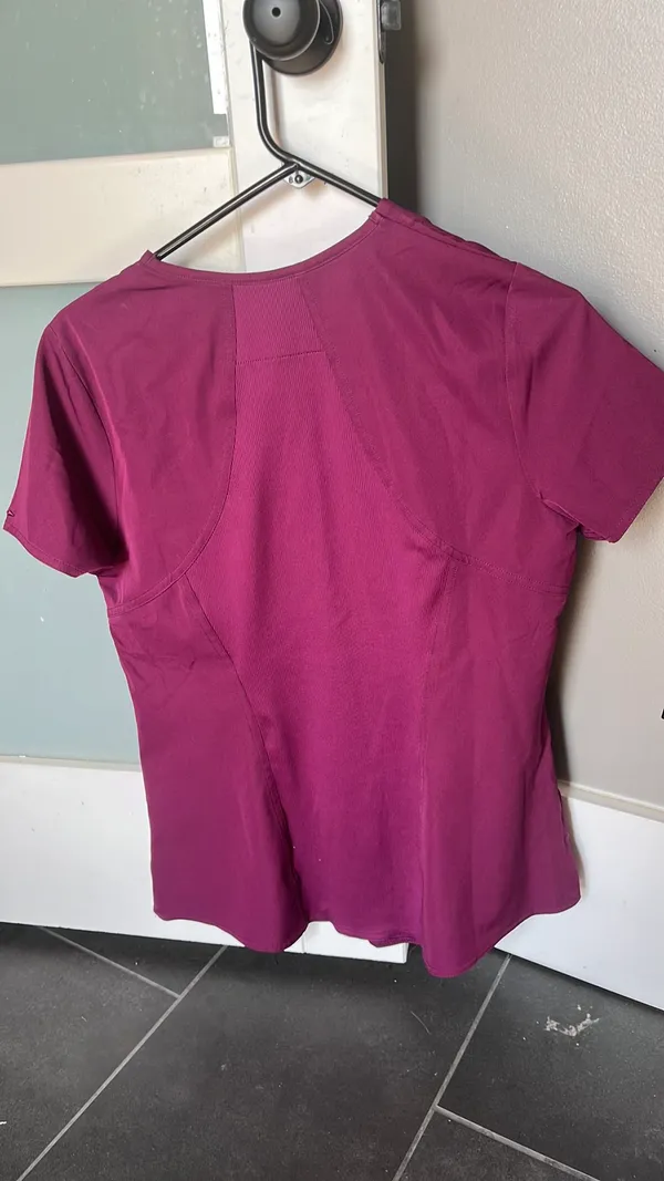 Ava Therese Scrub Top Purple - Image 4