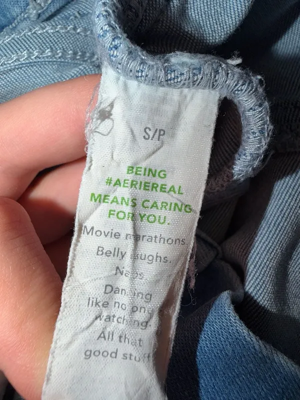 Aerie Light Wash Stretch Pull-On Flare Jeans - Image 7