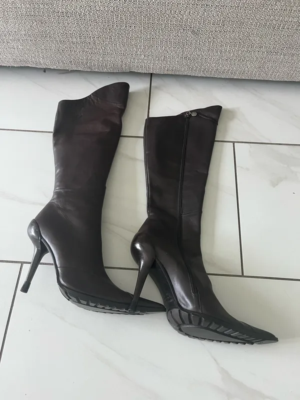Gianni Bravo high boots Black Size 37 Europe - Image 2