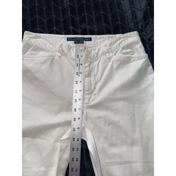 Ralph Lauren‎ Sport Pants Women Straight Stretch Gray Size 2 - Image 8