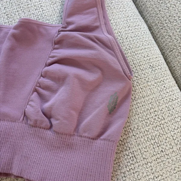 Free People Good Karma Square-Neck Bra and Leggings Set XL - Image 6