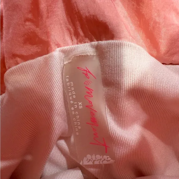Free People Movement The Way Home High Waisted Shorts Women’s XS Palm Beach Pink - Image 4
