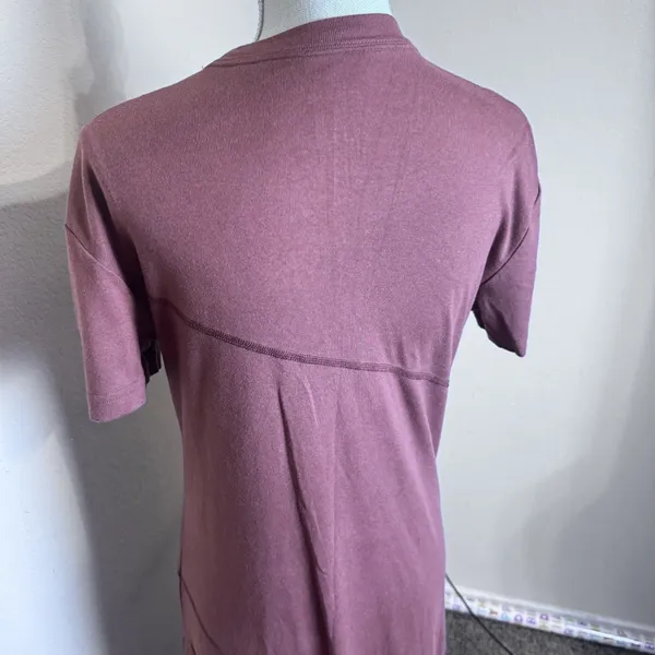 Nike Sportswear Essential Swoosh Bodycon Midi Dress Brown Womens Sz L Athleisure - Image 5
