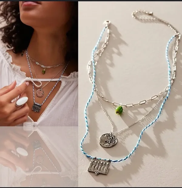 Free People Layered Necklace - Image 2