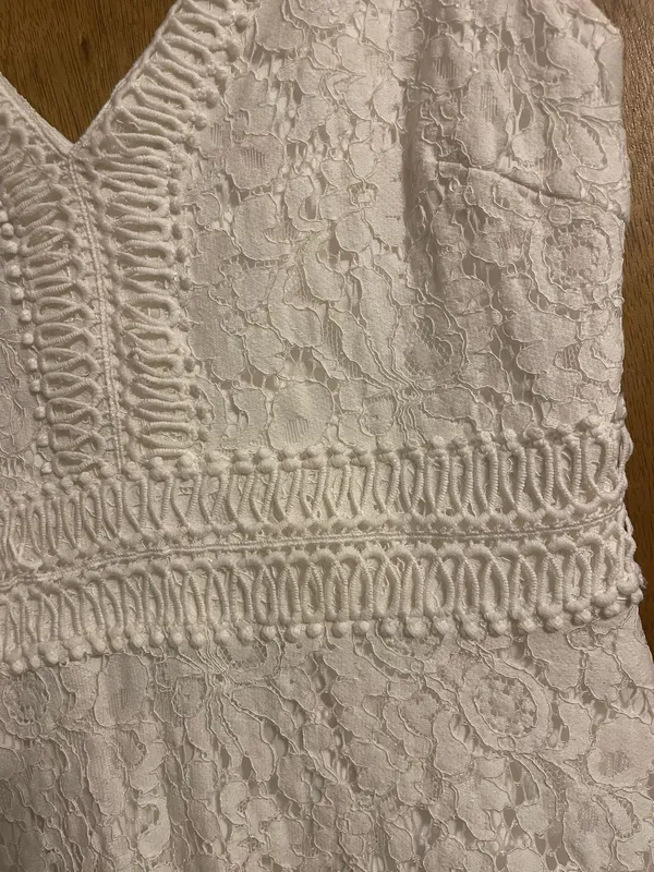Francesca’s White Lace Dress - Image 2