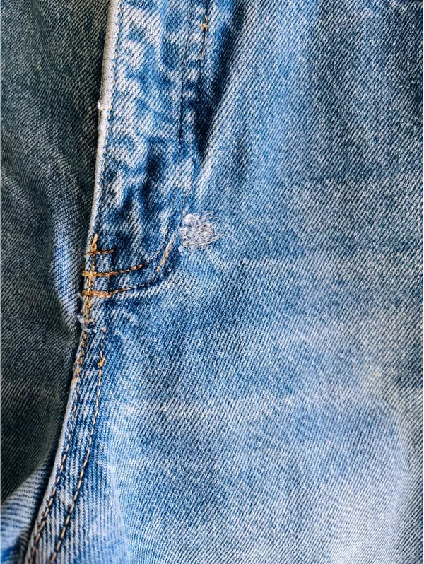 Vintage 90s Calvin Klein High Rise Straight Leg Jeans - Made in USA - Size 8 - Image 5