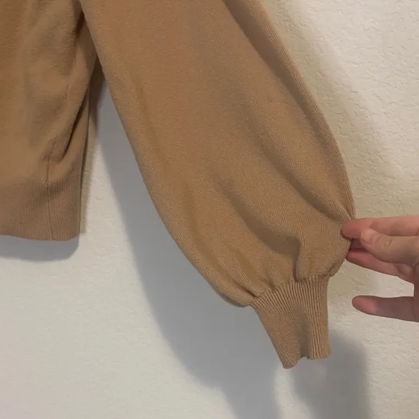 The Drop tan V-Neck Sweater and Jogger Set Small - Image 5