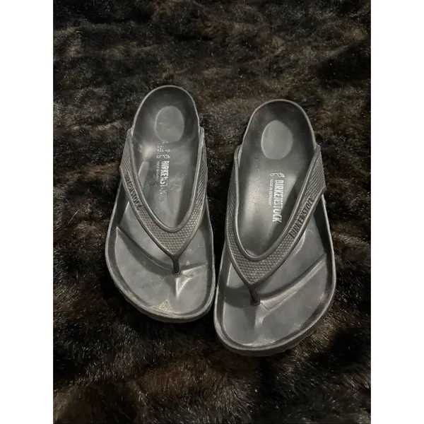 Birkenstock Honolulu EVA Thong Sandal black shoes 39 8.5 comfort - Image 2