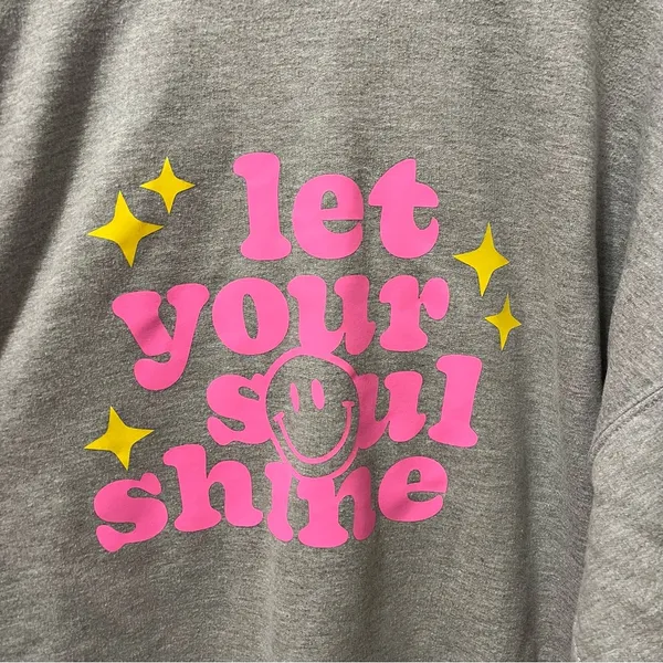Let Your Soul Shine Trendy Crewneck Sweatshirt - Image 5