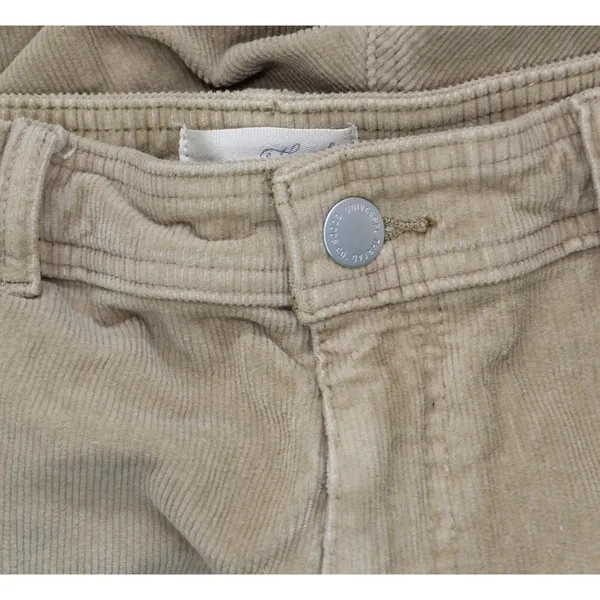 NWT Universal Thread High-Rise Corduroy Sailor Wide Leg Ankle Jeans Brown 17 - Image 5