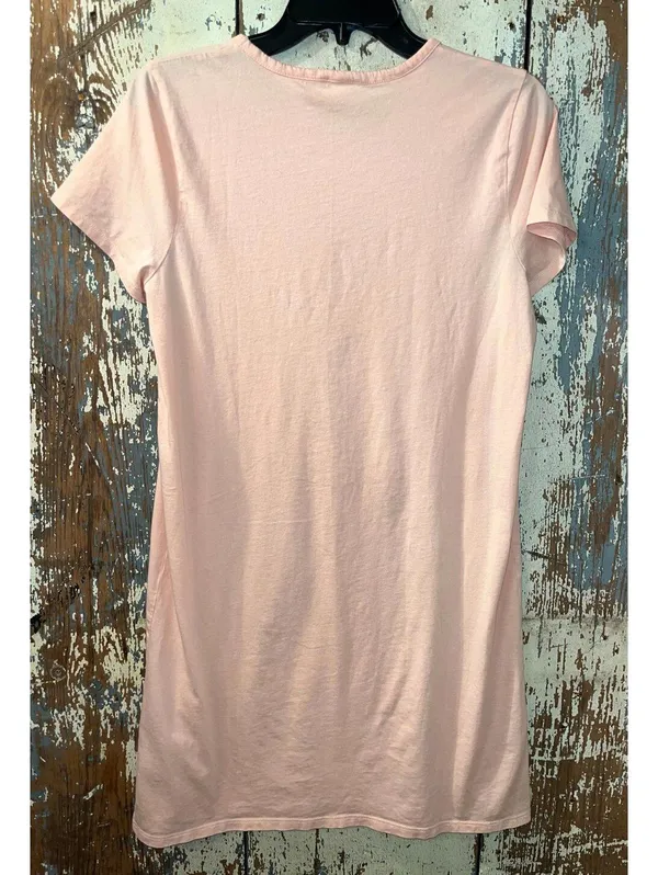 J. Crew Tshirt dress size Medium light pink - Image 3