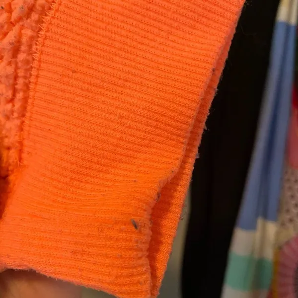 No Boundaries Sherpa Neon Pink Coral Quarter Zip Sweatshirt XL (15-17) - Image 6