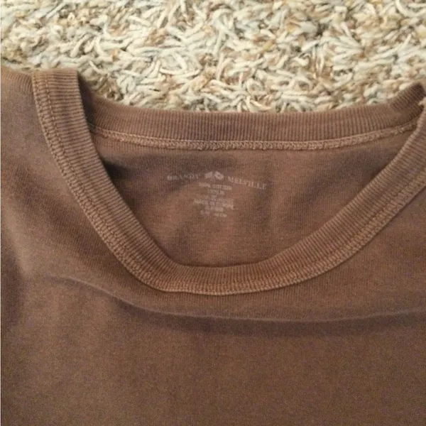 Brandy Melville brown baby tee - Image 2