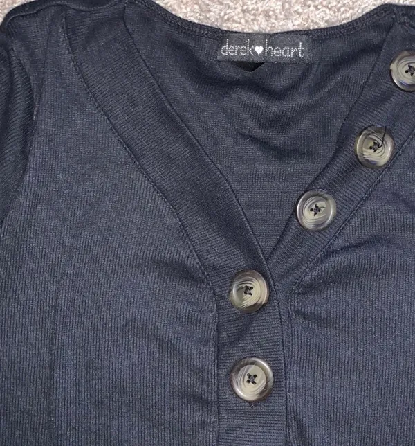 Black Bodysuit Size M - Image 3