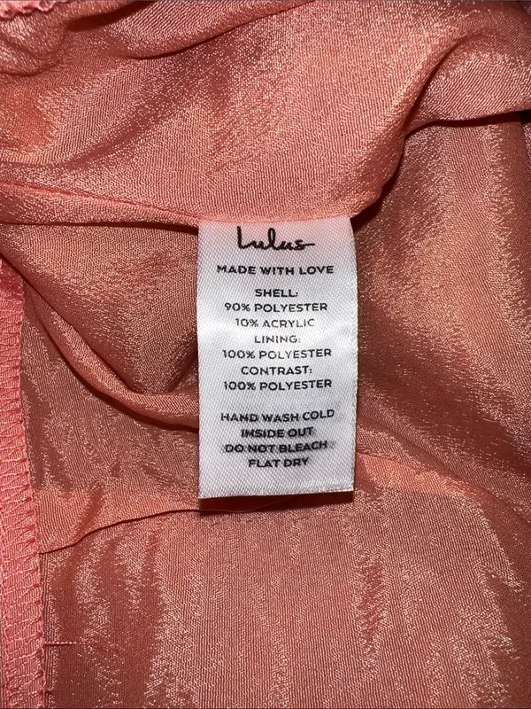 Lulu's Pink Ribbon Floral Textured 2 Piece Halter and Midi Skirt NWT 0831261 - Image 8