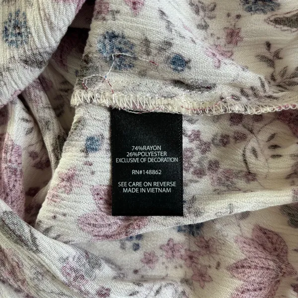 Torrid Crinkle Gauze Flutter Sleeve Top In Lovely Paisley Floral Dew Women’s 3X - Image 7