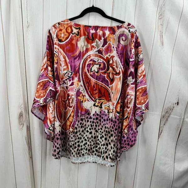 Chicos Women’s Large/XL Batwing Patterned Blouse Top - Image 3