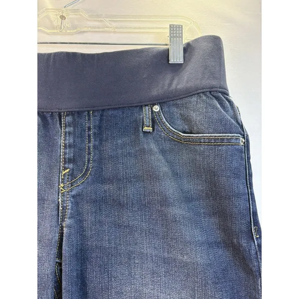 Gap Maternity 1969 Best Girlfriend Medium wash Jeans‎ straight leg Size 29 Short - Image 6
